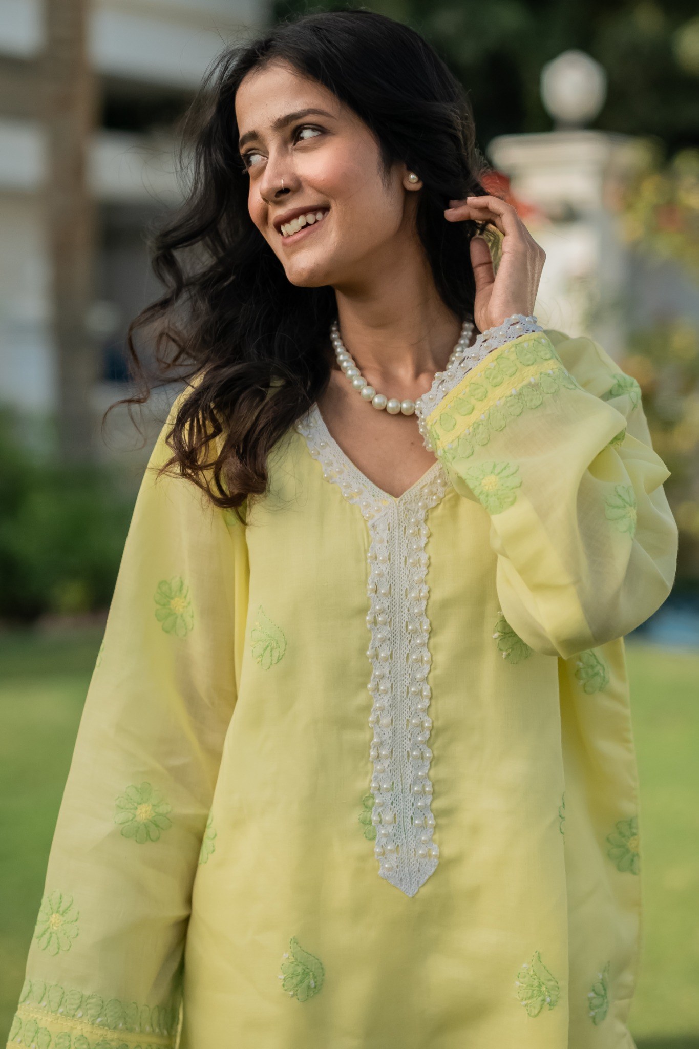 Eid 2024 yellow look