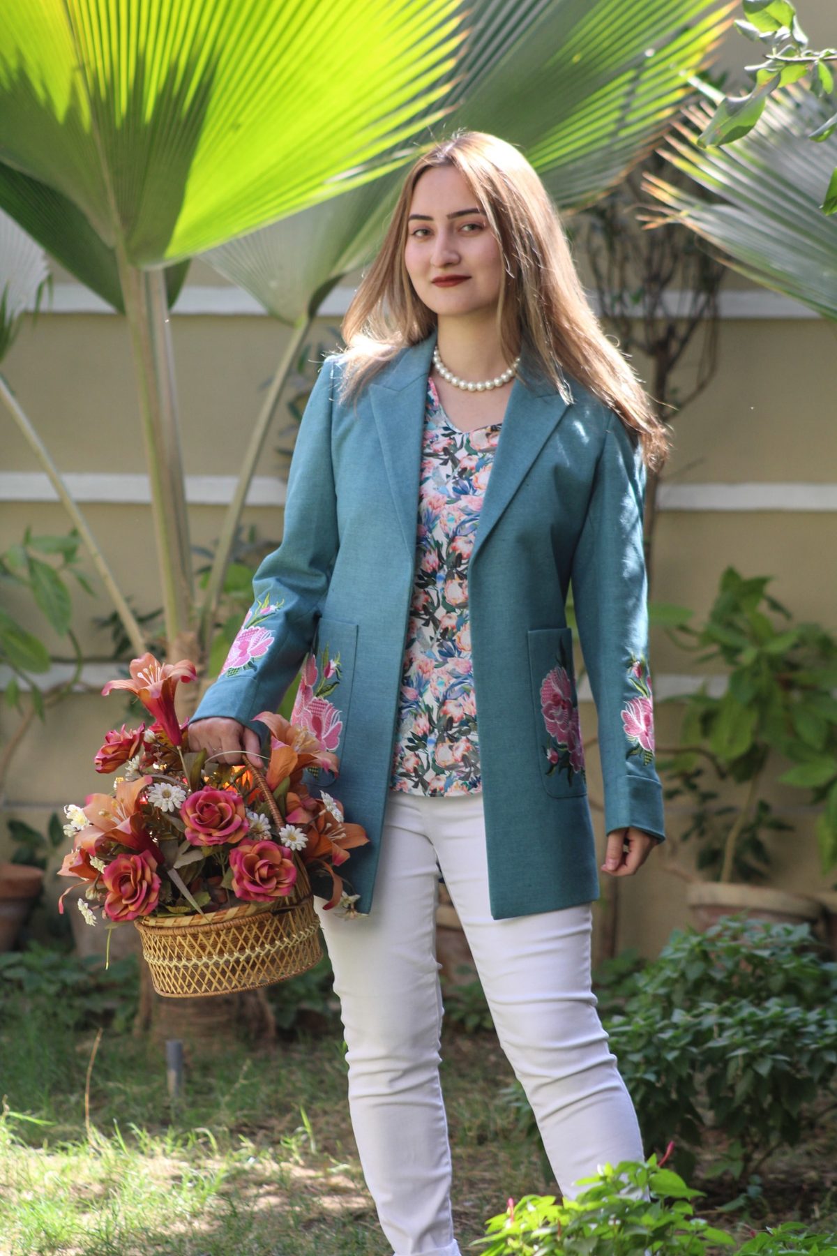 Baani model in garden campaign